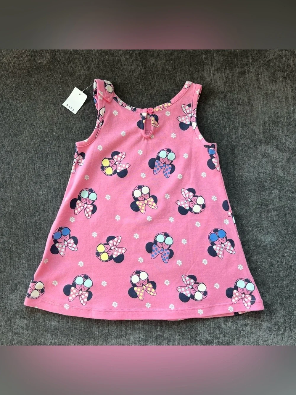 NWT Baby Gap X Disney Minnie Mouse Dress Size 12-18 Months